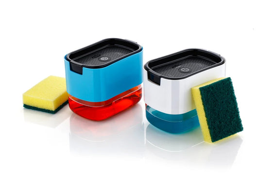 2-in-1 Soap Dispenser Pump with Sponge