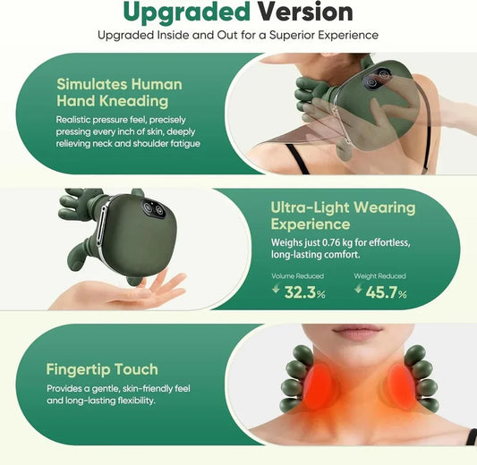 Rechargeable Neck And Shoulder Massager