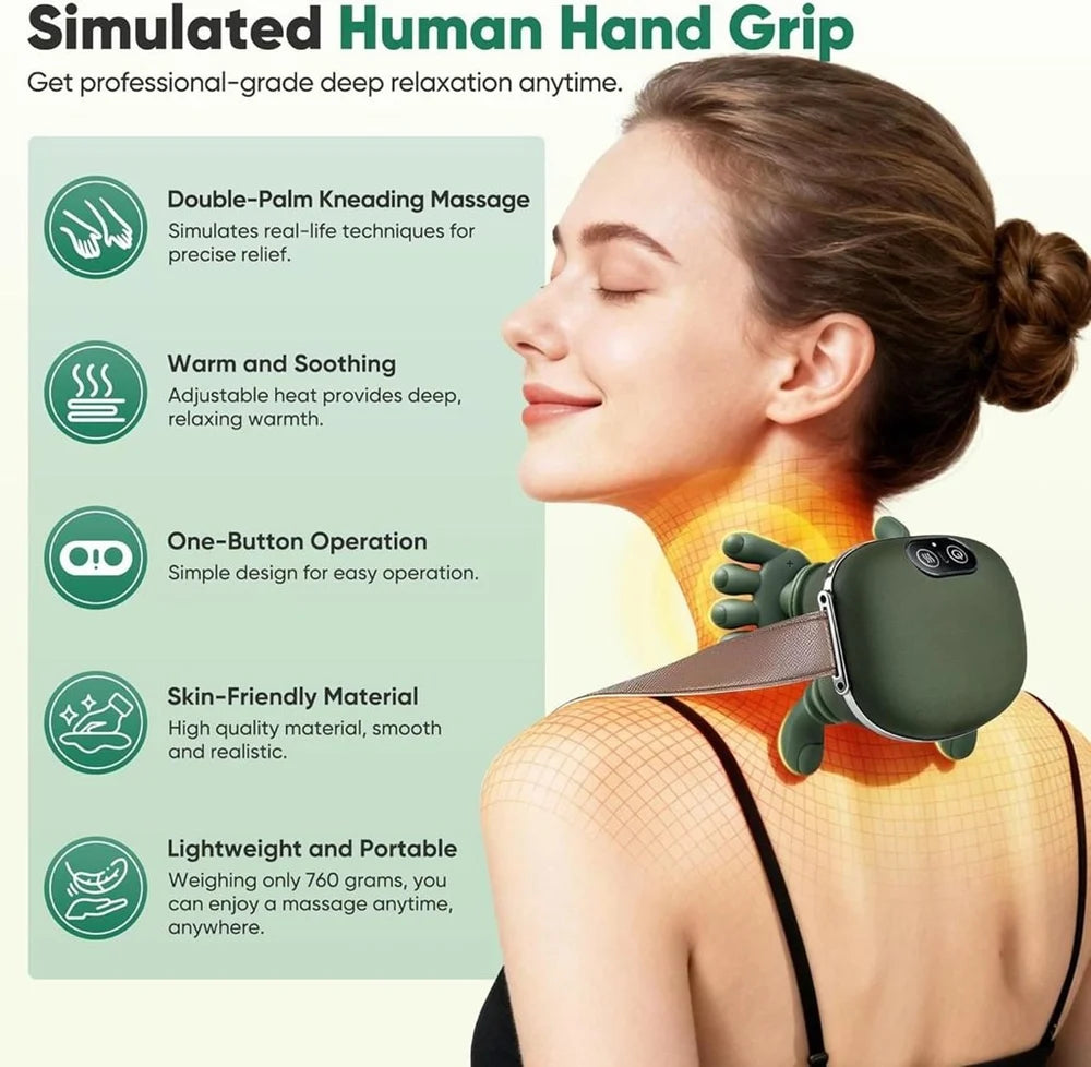 Rechargeable Neck And Shoulder Massager
