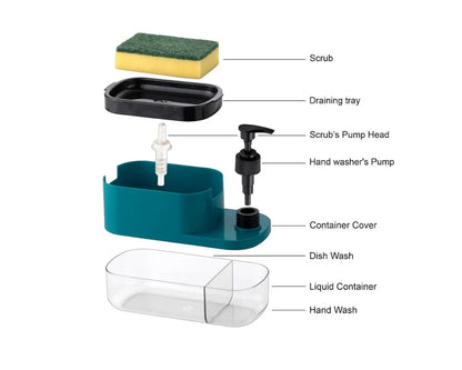 3 In 1 Liquid Soap Dispenser
