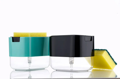 2-in-1 Soap Dispenser Pump with Sponge