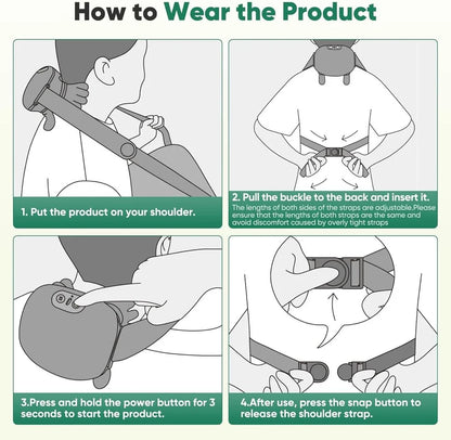Rechargeable Neck And Shoulder Massager